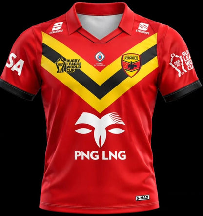 Papua New Guinea Kumuls 2026 World Cup Secondary Jersey