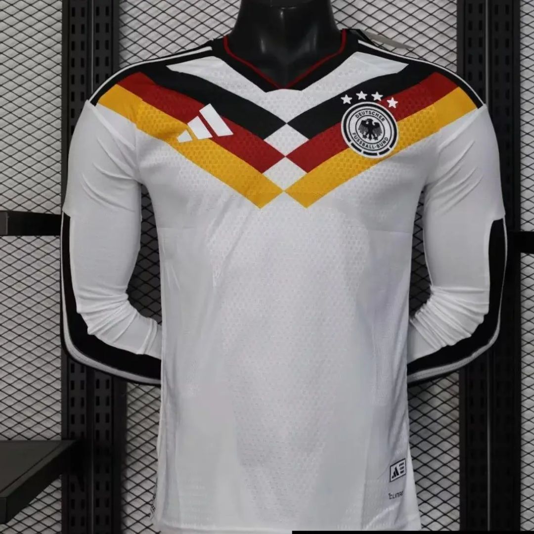 Germany 2026 World Cup Player's Edition Long Sleeve Home Jersey Shirt