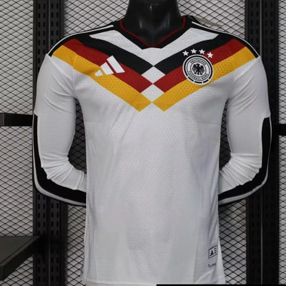 Germany 2026 World Cup Player's Edition Long Sleeve Home Jersey Shirt