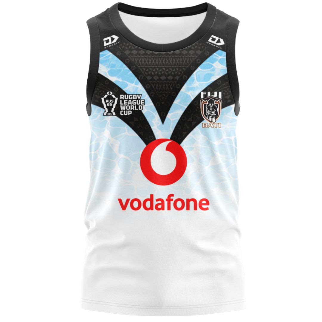 Fiji Bati 2026 World Cup Home Singlet