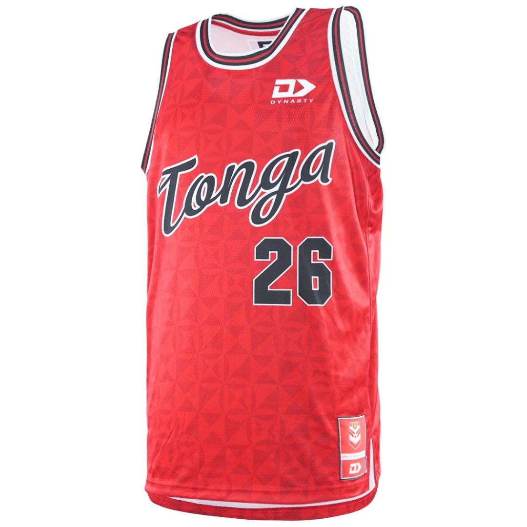 Mate Ma'a Tonga Basketball Singlet