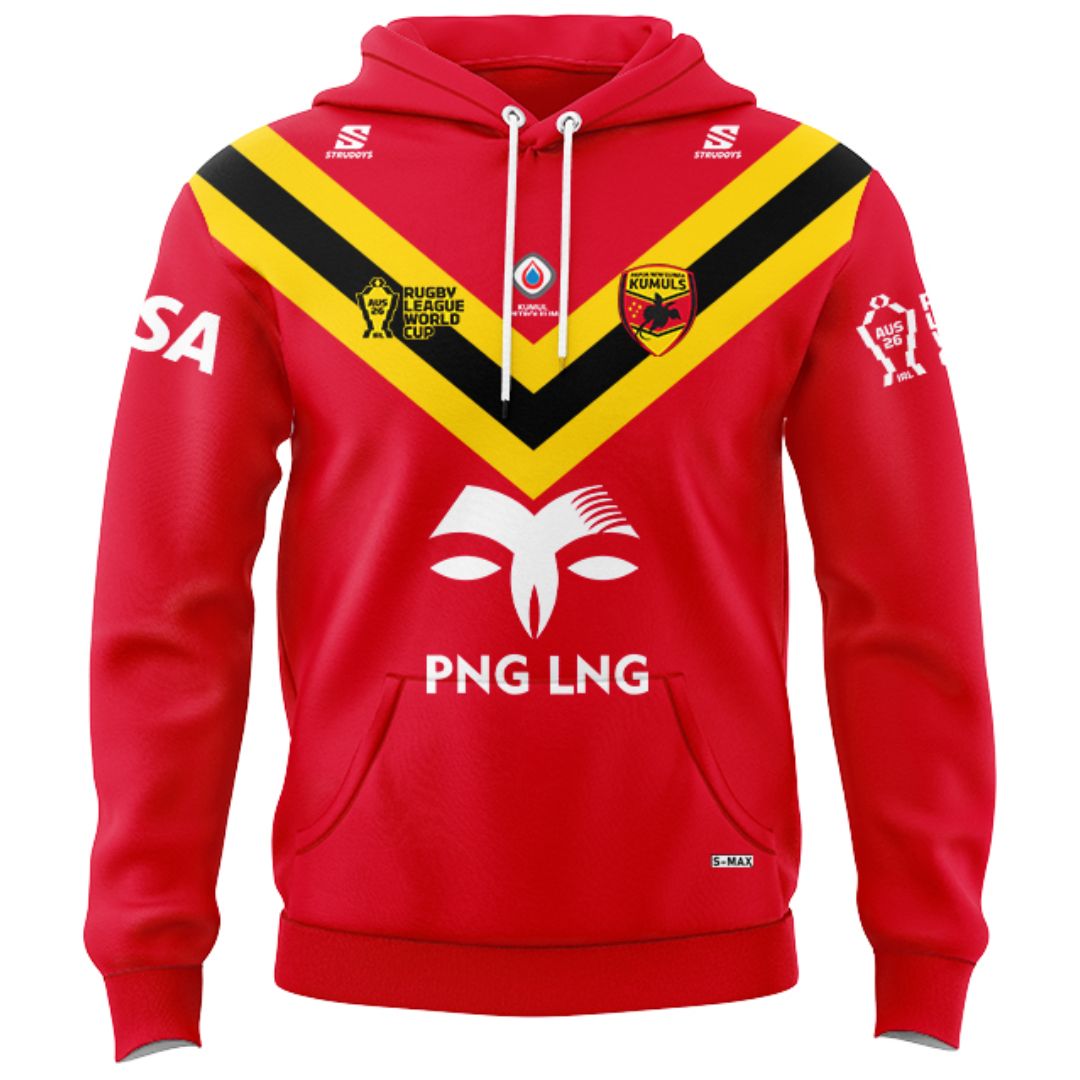 Papua New Guinea Kumuls 2026 World Cup Secondary Hoodie