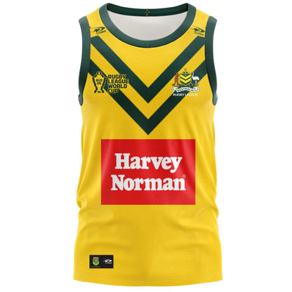 Australian Jillaroos 2026 Rugby League World Cup Singlet