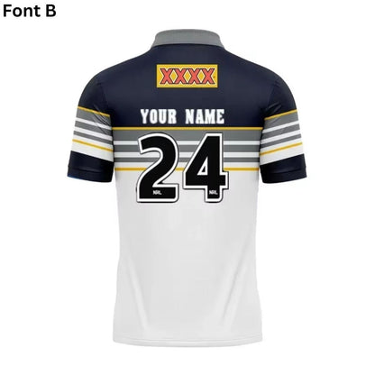 North Queensland Cowboys 1995/96 Retro Home Polo Shirt