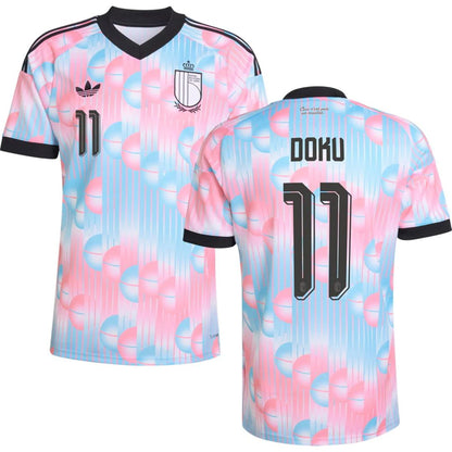Belgium 2026 World Cup Doku #11 Away Jersey Shirt