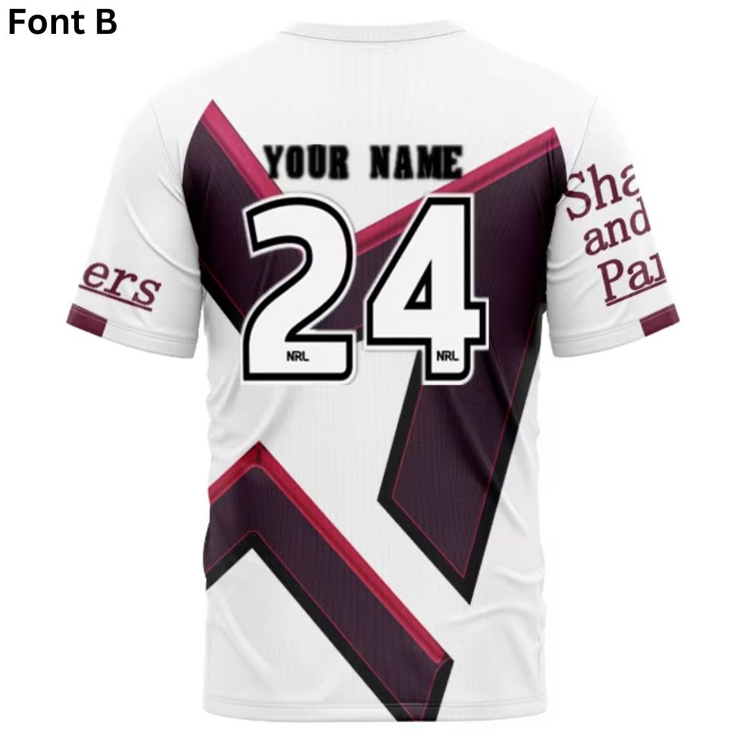 Manly Warringah Sea Eagles 2025 Warm Up Shirt