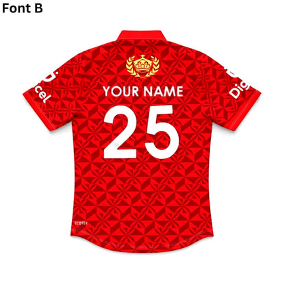 Mate Ma'a Tonga 2024 Kids Polo Shirt