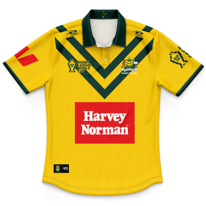 Australian Jillaroos 2026 Rugby League World Cup Kids Polo Shirt
