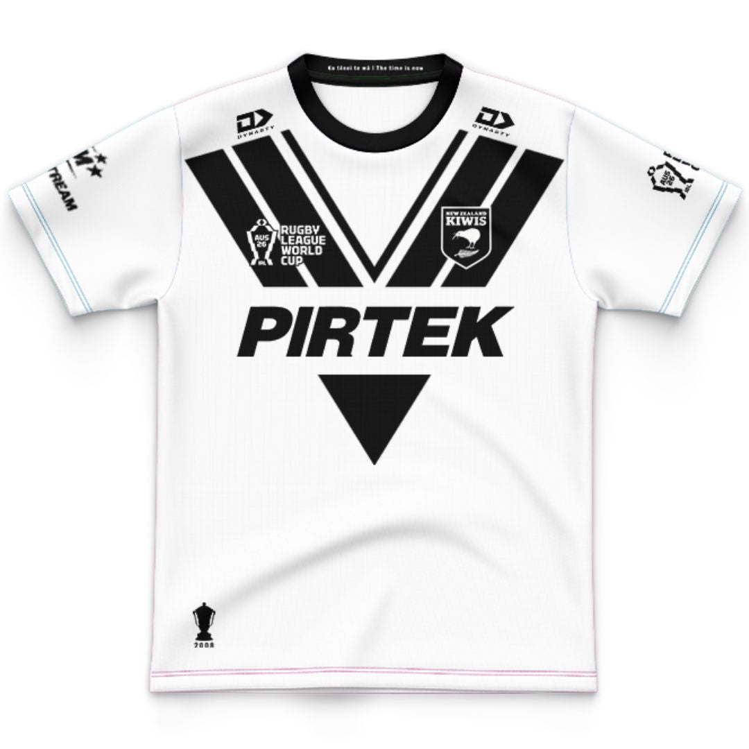 New Zealand Kiwis 2026 World Cup Kids Away Shirt