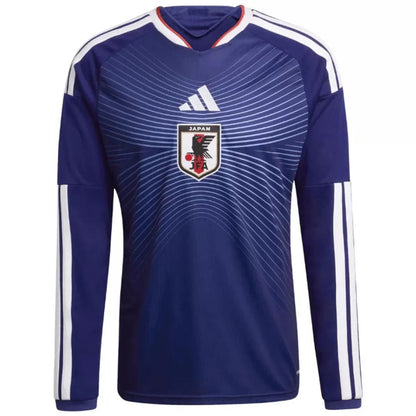 Japan 2026 World Cup Long Sleeve Players Edition Home Jersey Shirt