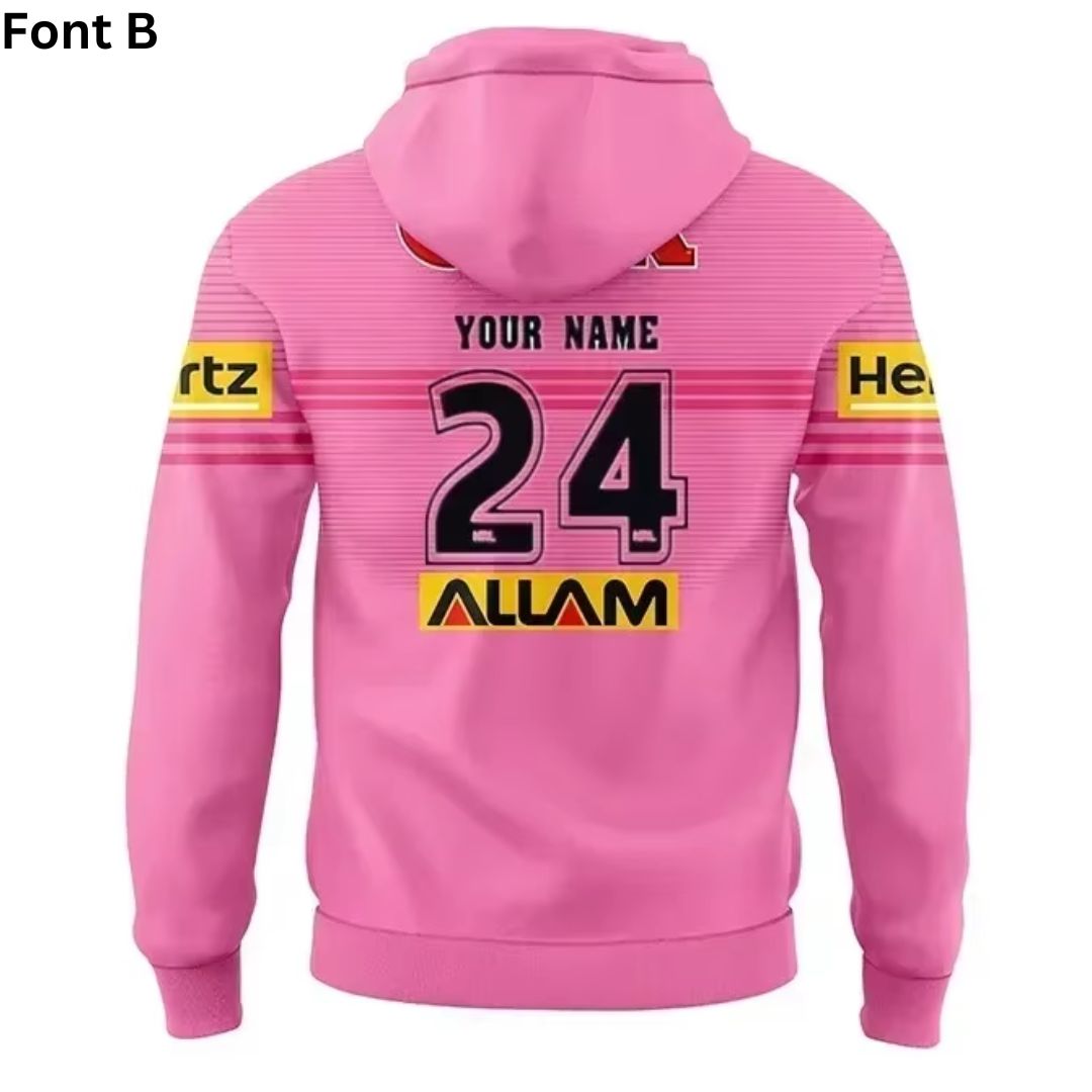 Penrith Panthers 2025 Away Hoodie with Zipper