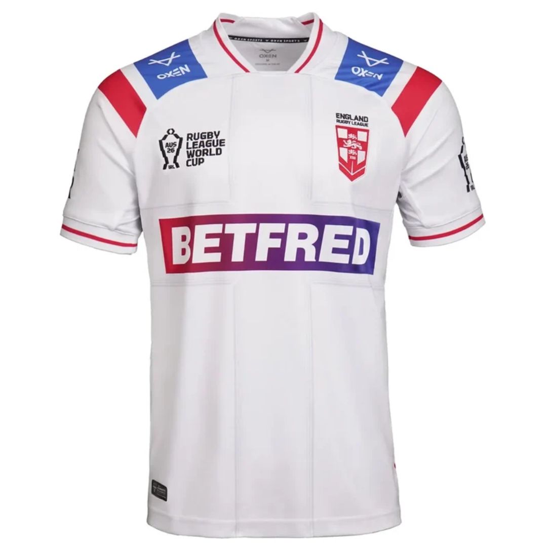England 2026 Rugby League World Cup Home Jersey