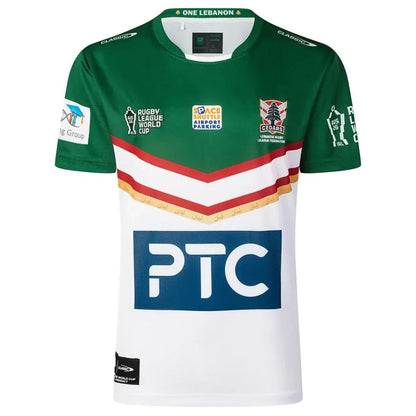 Lebanon Cedars 2026 Rugby League World Cup Away Jersey