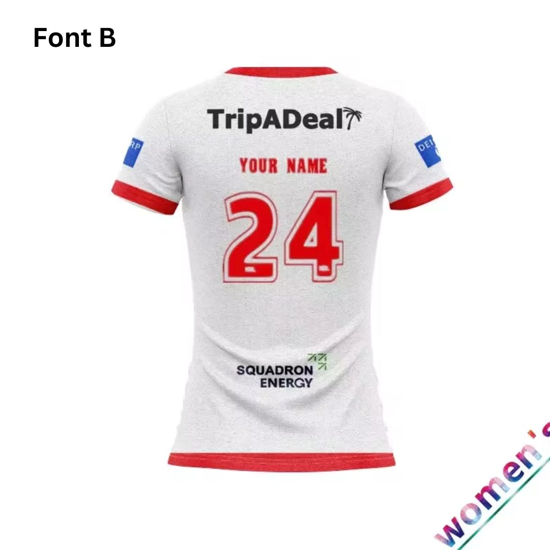 St George Illawarra Dragons 2024 Women's ANZAC Commemorative Shirt
