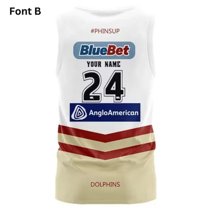 Redcliffe Dolphins 2024 Away Training Singlet