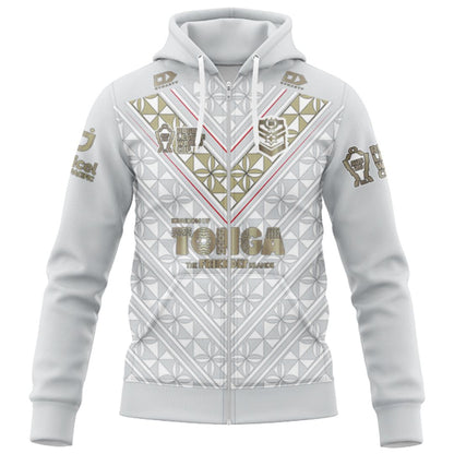 Mate Ma'a Tonga 2026 World Cup Away Hoodie with Zipper