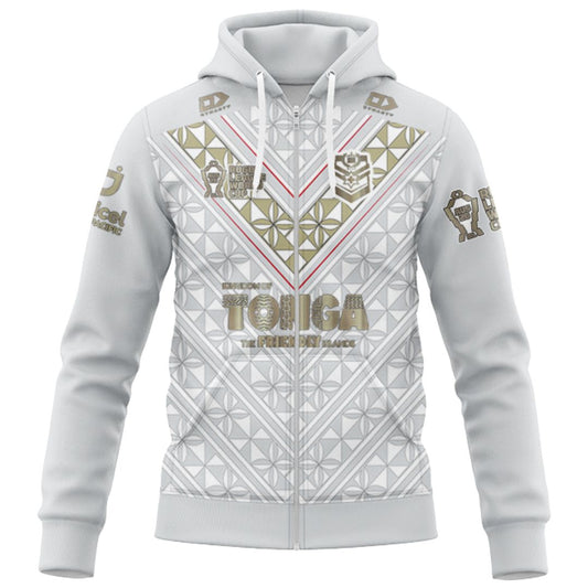Mate Ma'a Tonga 2026 World Cup Away Hoodie with Zipper