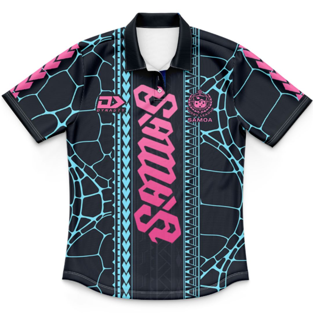 Toa Samoa 2026 World Cup Kids Captains Run Polo Shirt