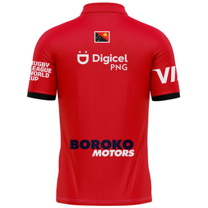 Papua New Guinea Kumuls 2026 World Cup Secondary Polo Shirt
