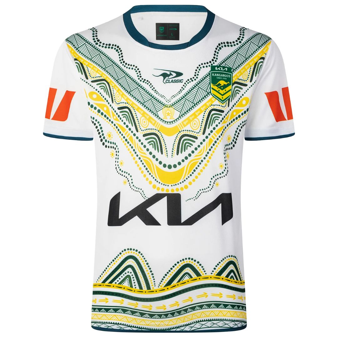 Australian Kangaroos 2026 Rugby League World Cup Indigenous Jersey