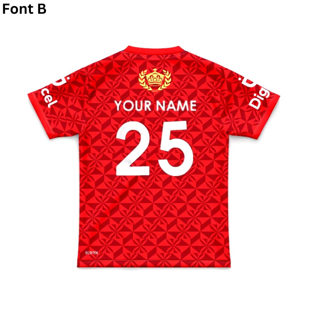 Mate Ma'a Tonga 2024 Kids Jersey