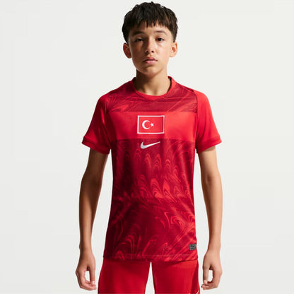 Türkiye (Turkey) 2026 World Cup Kids Home Jersey Shirt