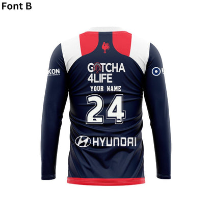 Sydney Roosters 2024 Long Sleeve Home Shirt