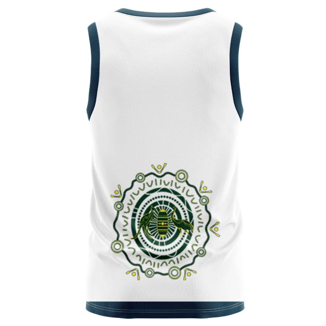 Australia Kangaroos 2026 Rugby League World Cup Indigenous Singlet