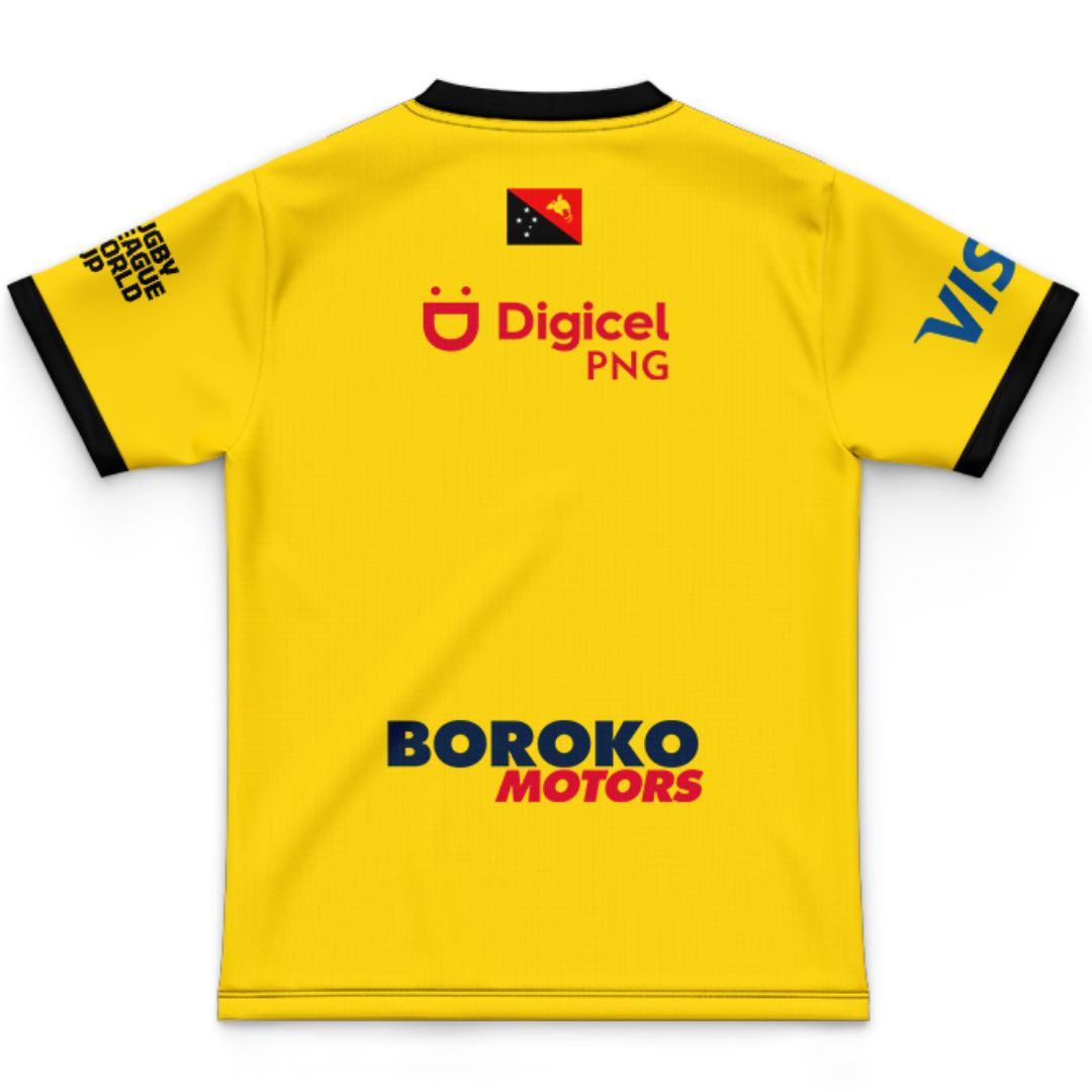Papua New Guinea Kumuls 2026 World Cup Kids Jersey
