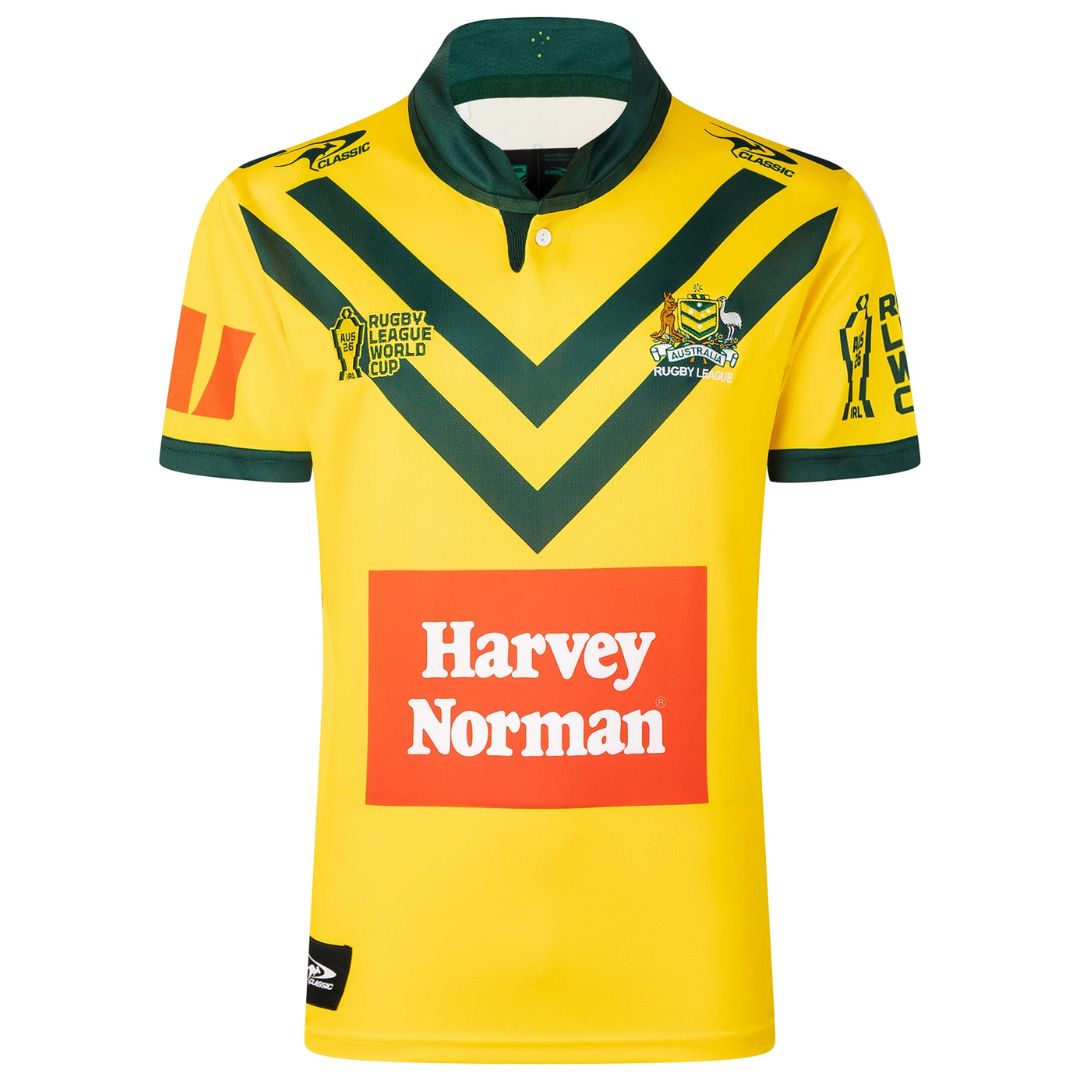 Australian Jillaroos 2026 Rugby League World Cup Men's Jersey