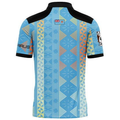Fiji Bati 2026 World Cup Cyan Training Polo Shirt
