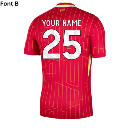 Liverpool 2024/25 Home Jersey Shirt