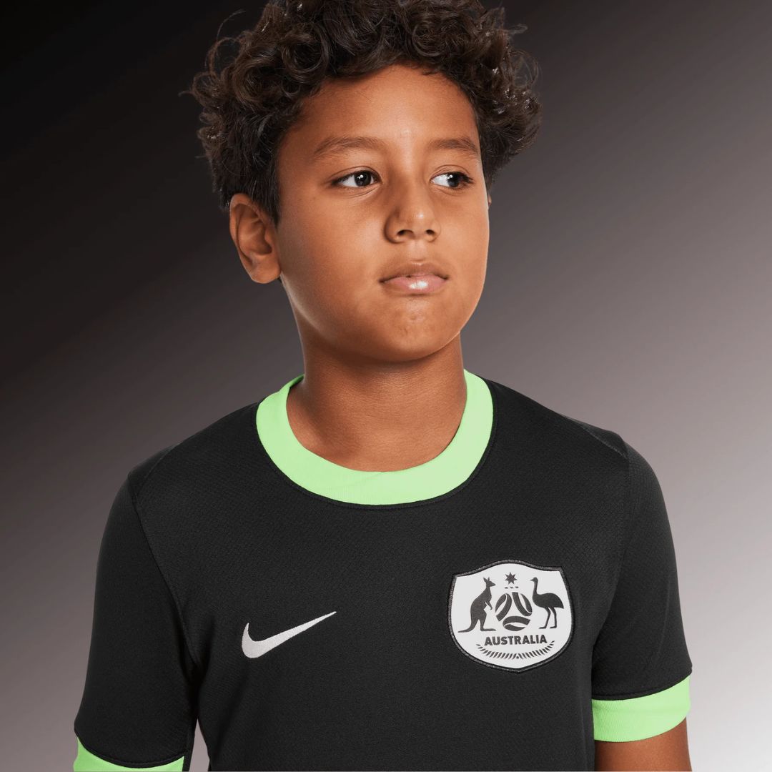 Australian Socceroos 2025/26 Kids Stadium Away Jersey Shirt