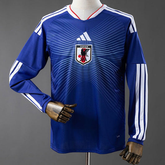Japan 2026 World Cup Long Sleeve Players Edition Home Jersey Shirt