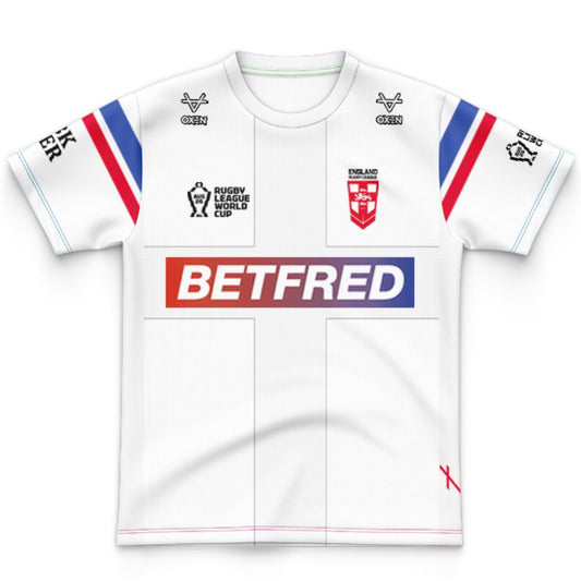 England 2026 Rugby League World Cup Kids Home Jersey