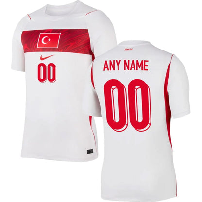 Türkiye (Turkey) 2026 World Cup Away Jersey Shirt (Add any Name and Number)