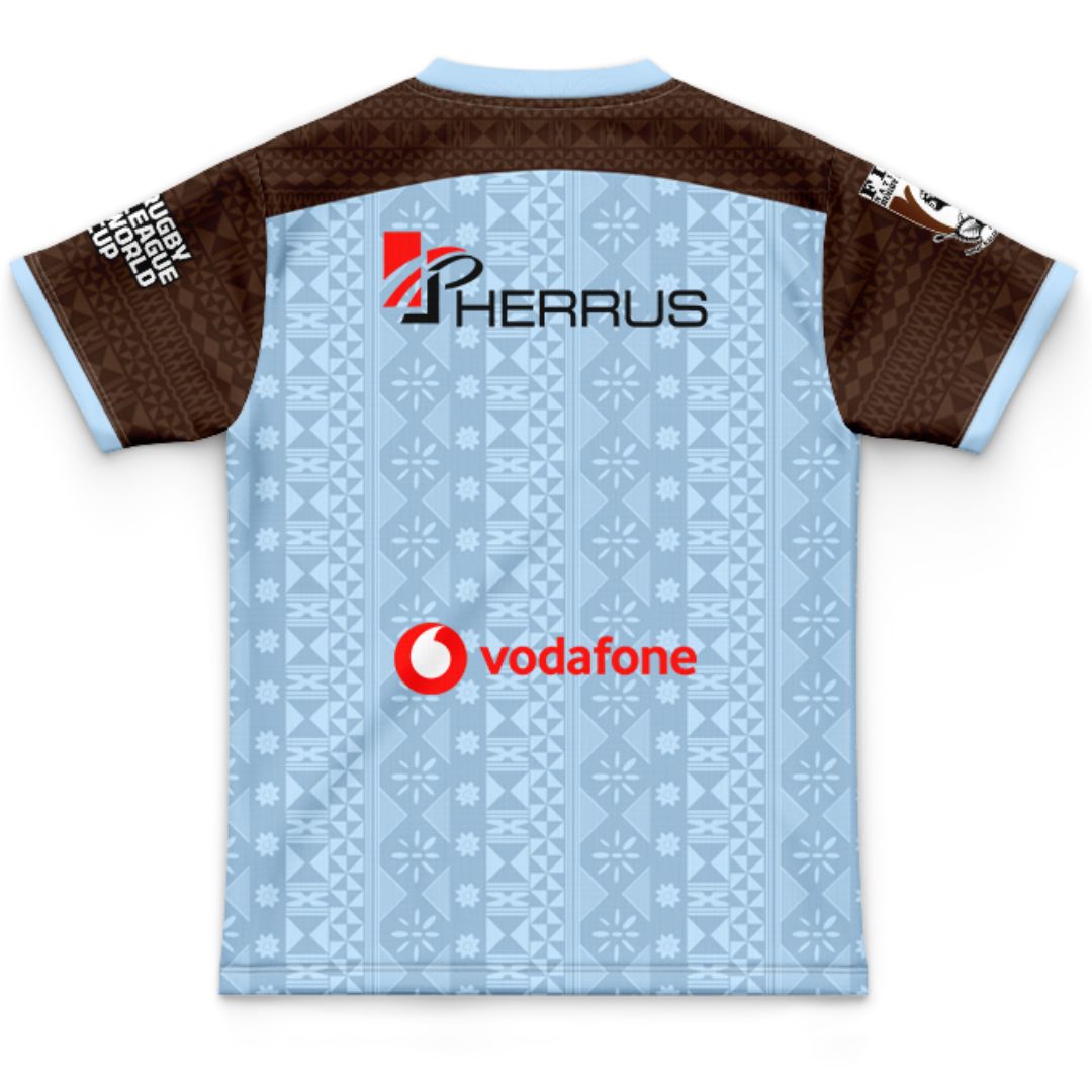 Fiji Bati 2026 World Cup Kids Away Jersey