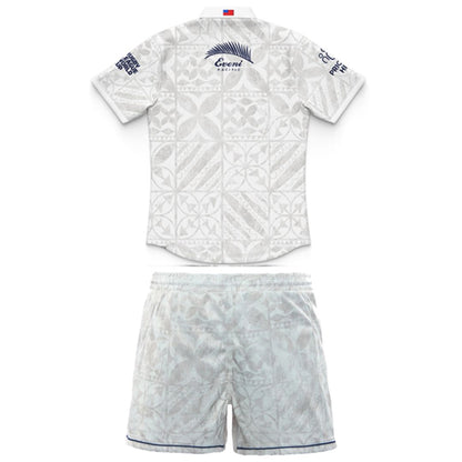 Toa Samoa 2026 Kids World Cup Away Polo Shirt and Shorts Kit