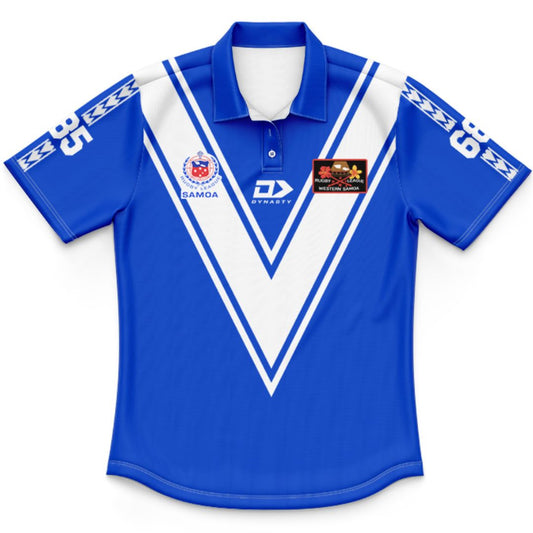 Toa Samoa 2026 Kids Warm Up Polo Shirt