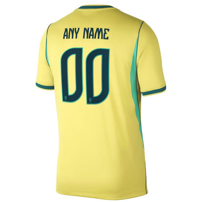 Brazil 2026 World Cup Home Jersey Shirt (Add any Name and Number)