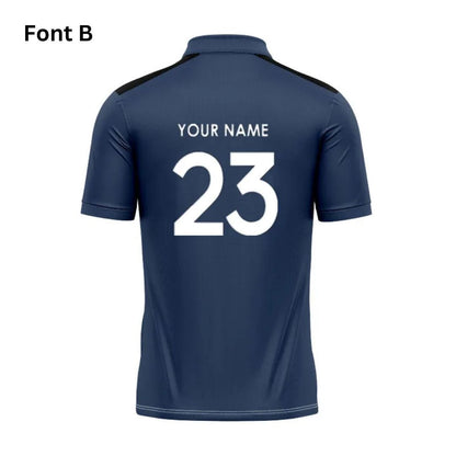 New Zealand All Blacks 2022 Rugby Grey Training Polo Shirt