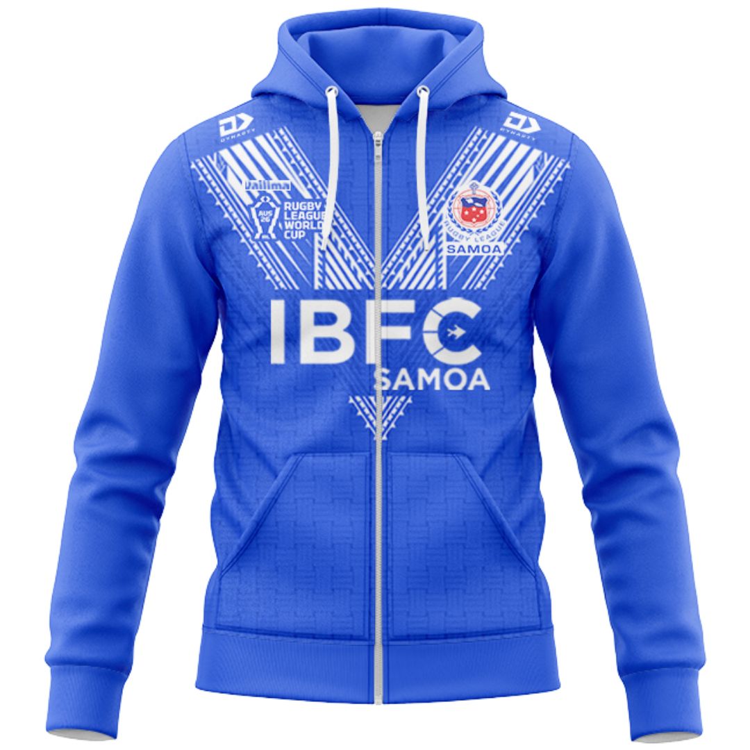 Toa Samoa 2026 World Cup Home Hoodie with Zipper