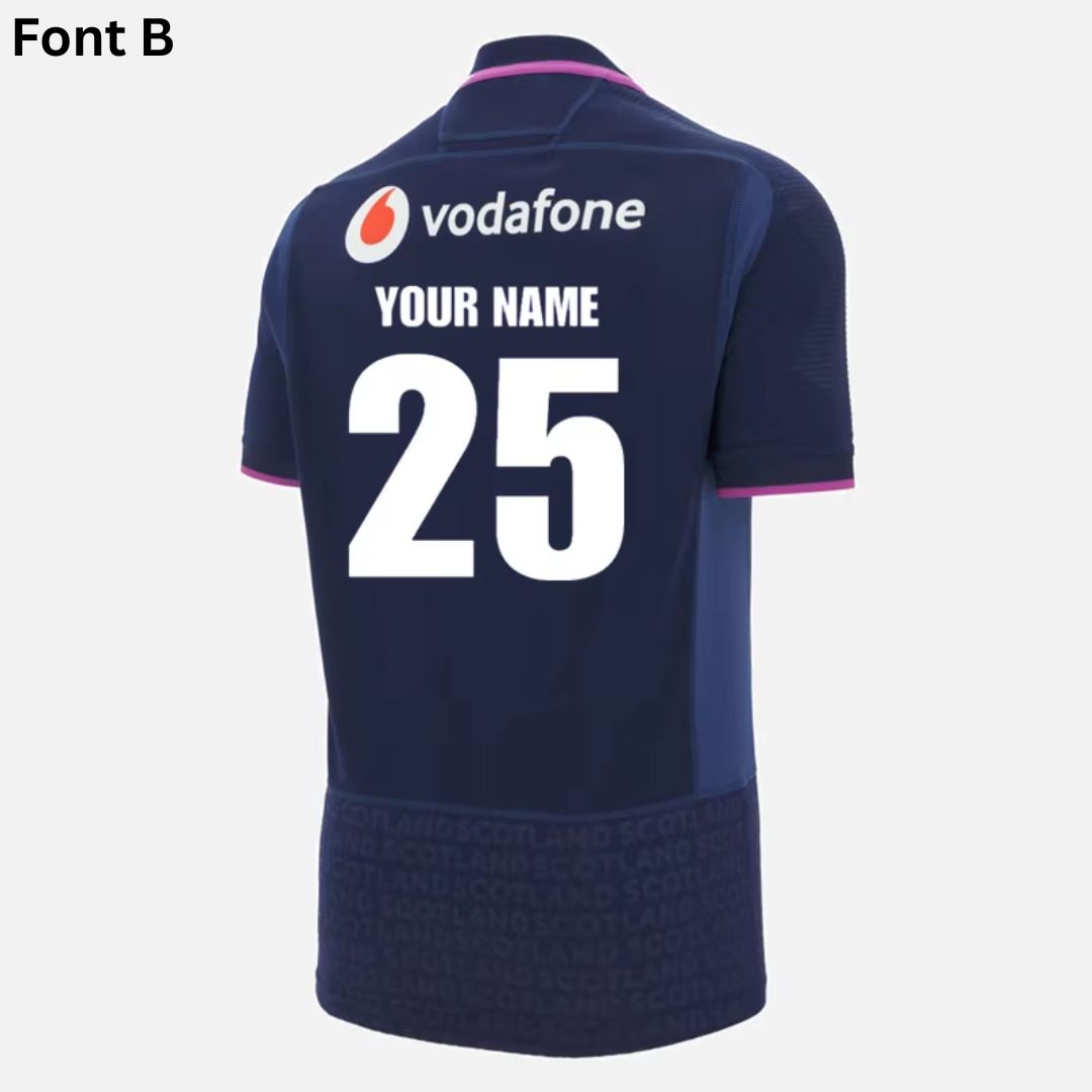 Scotland Rugby 2025/26 Home Jersey
