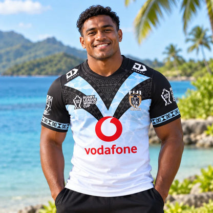 Fiji Bati 2026 World Cup Home Jersey