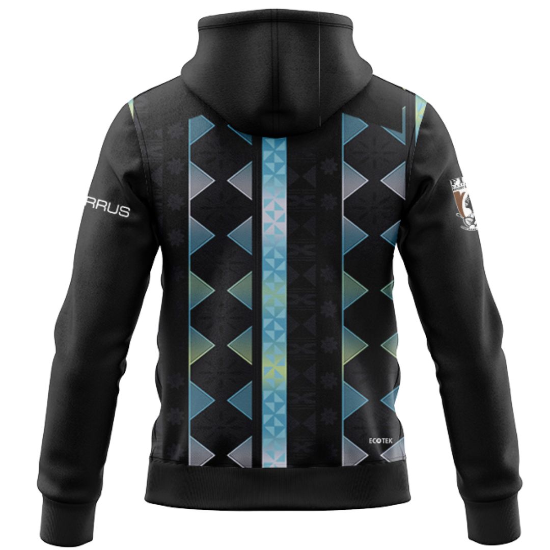 Fiji Bati 2026 World Cup Black Training Hoodie