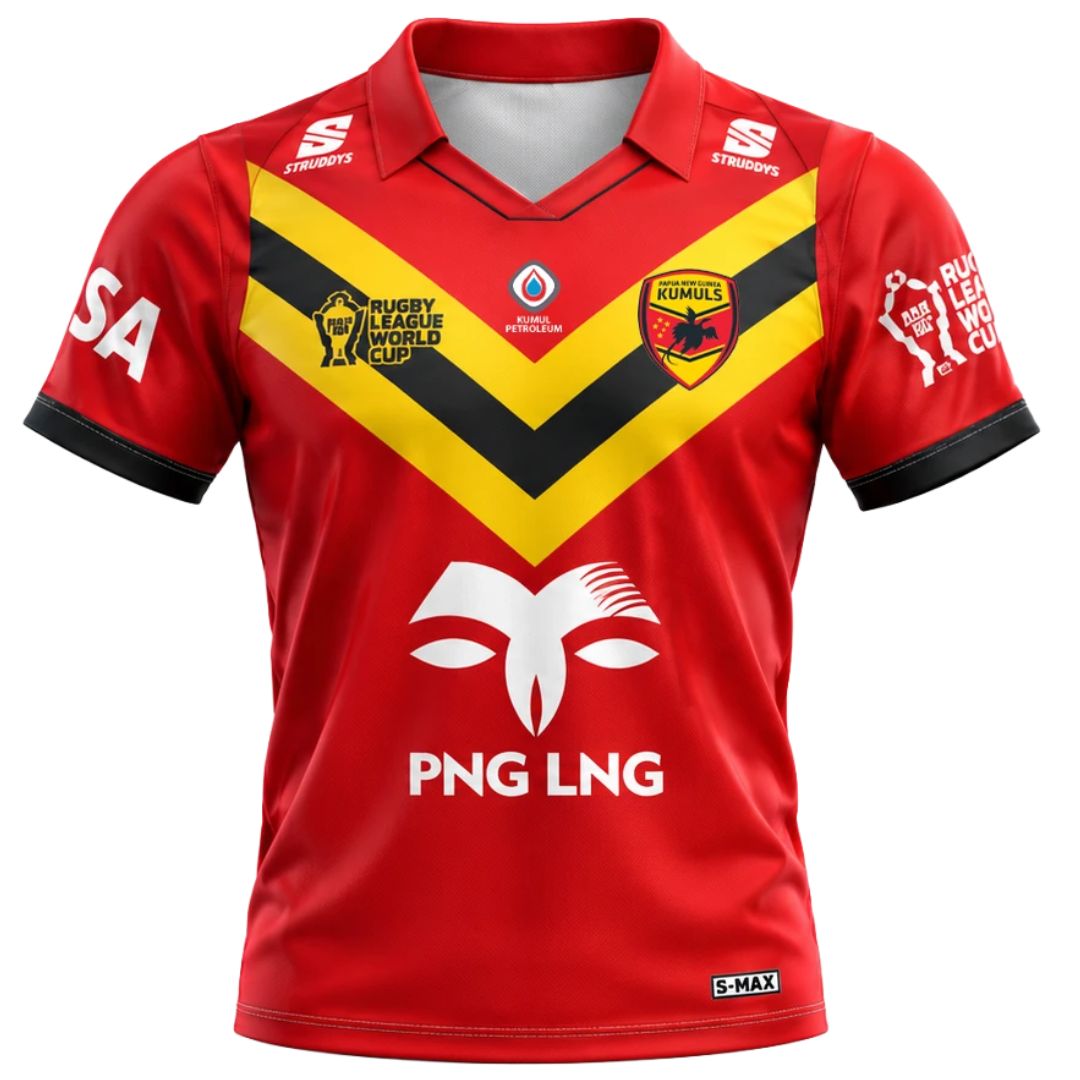 Papua New Guinea Kumuls 2026 World Cup Secondary Jersey