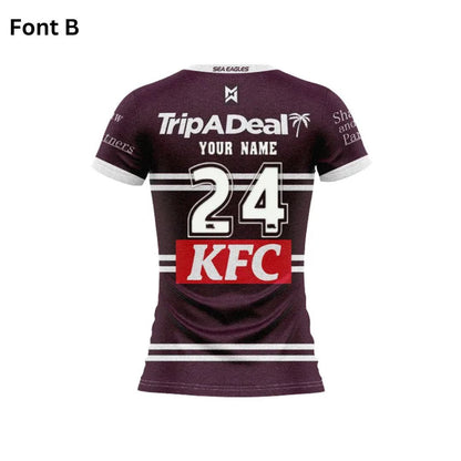 Manly Warringah Sea Eagles 2024 Women's Home Shirt