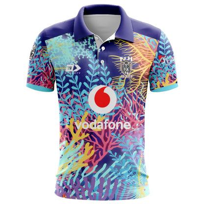 Fiji Bati 2026 World Cup Captains Run Polo Shirt