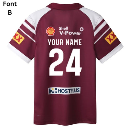 Queensland Maroons 2025 State Of Origin Jersey