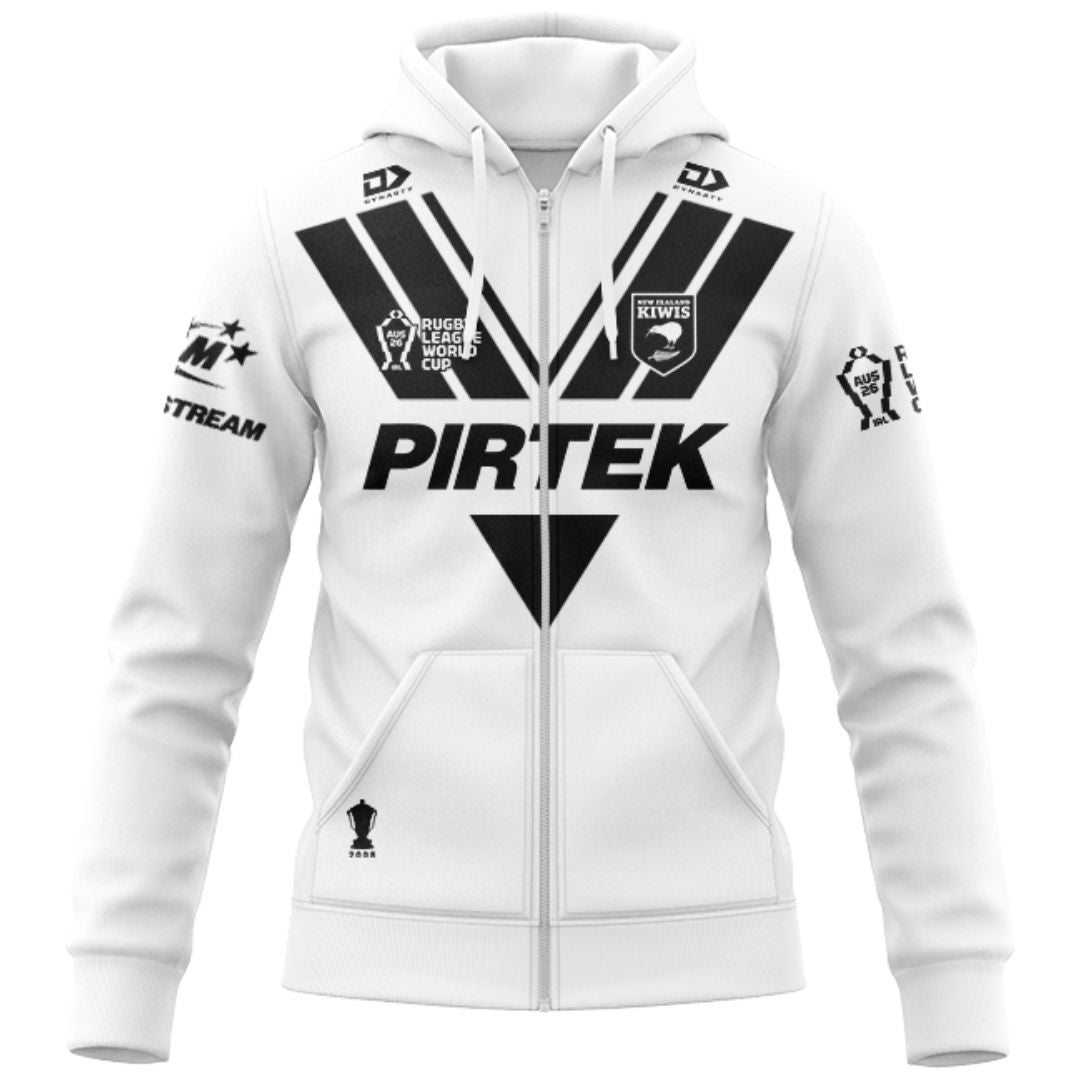New Zealand Kiwis 2026 World Cup Away Hoodie with Zipper